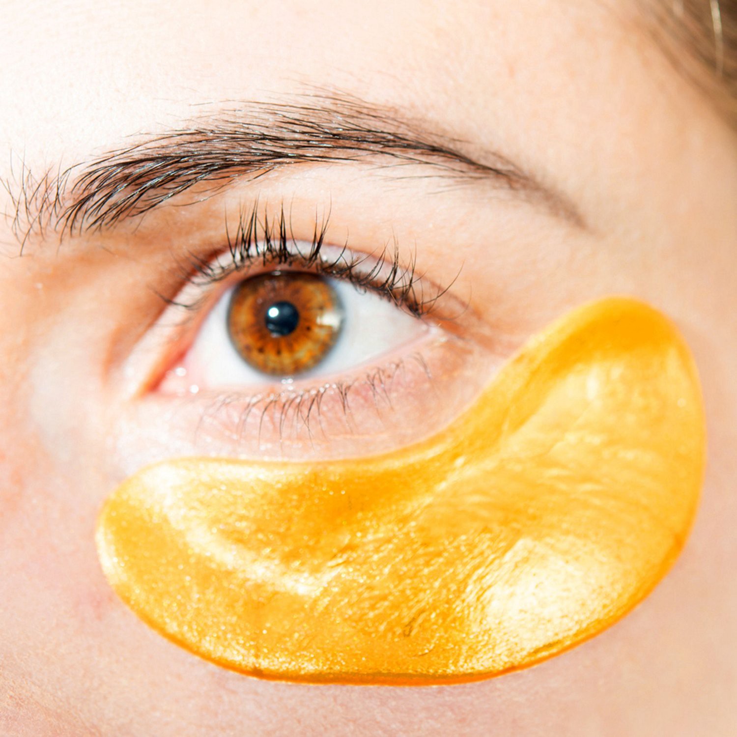 slide 5 of 8, Round Lab Energizing Under Eye Mask - Gold 2 Pairs, 2 ct