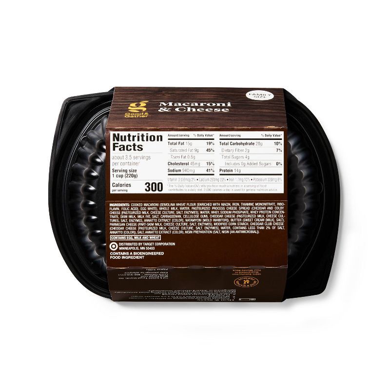 slide 2 of 4, Family Size Mac & Cheese - 28oz - Good & Gather™, 28 oz