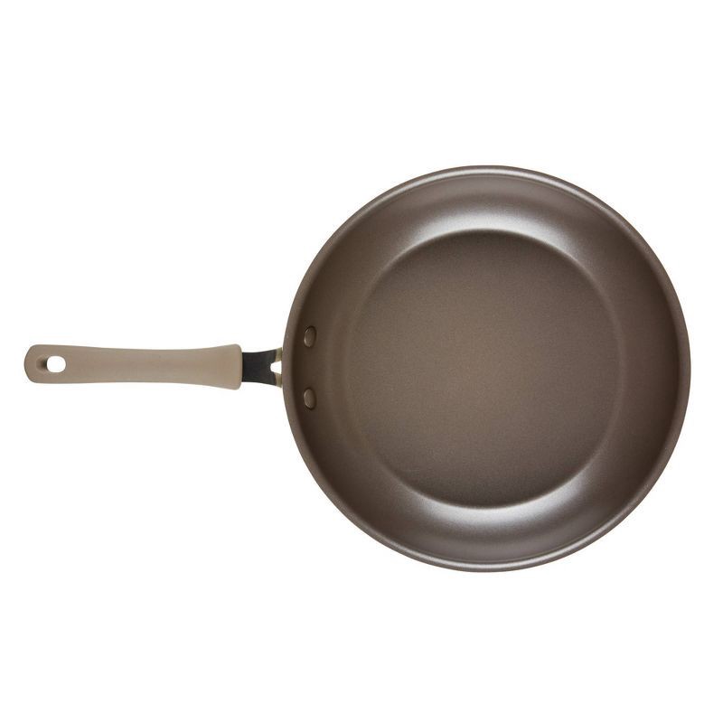 Rachel Ray Cook And Create 12.5 Aluminum Non-stick Skillet Almond