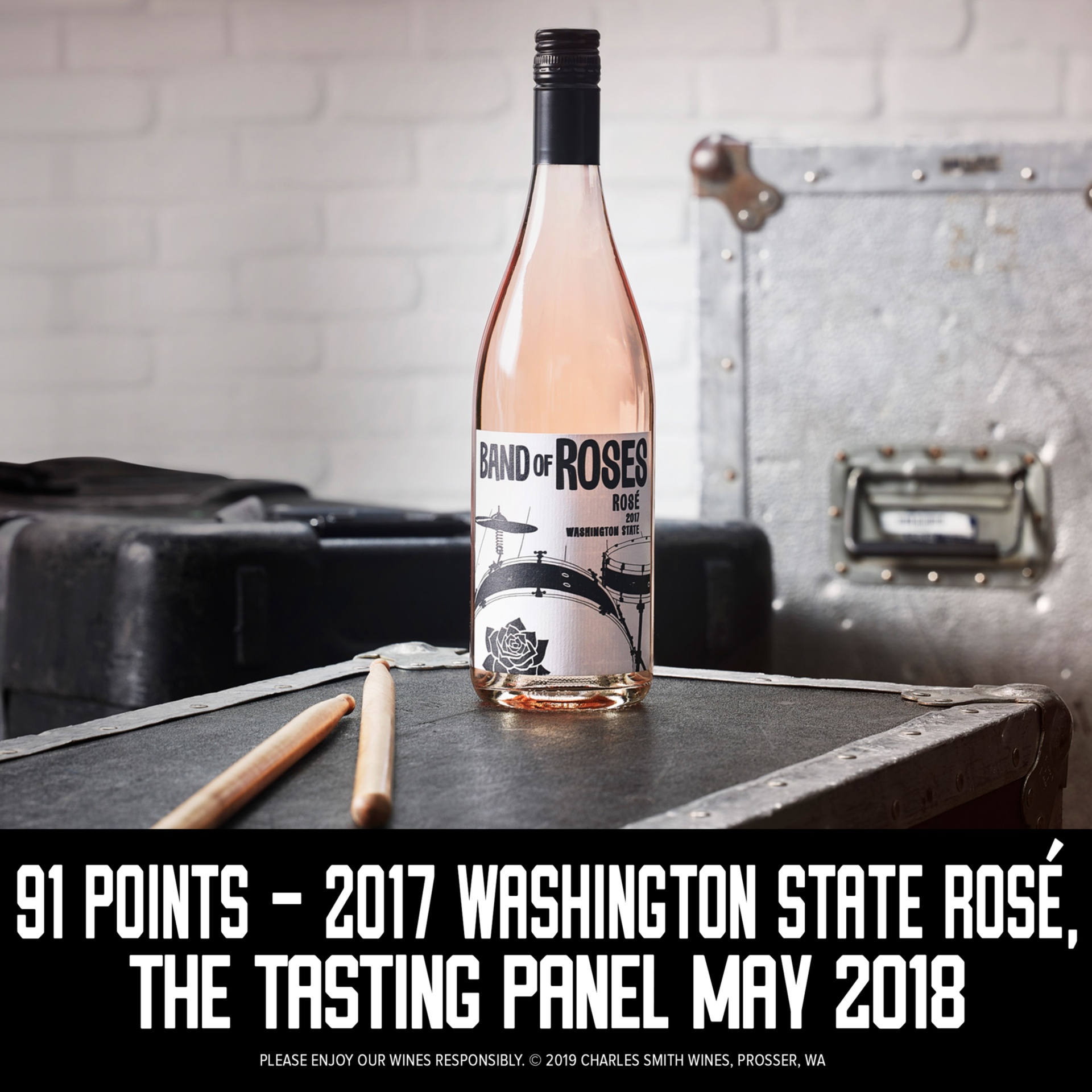 slide 6 of 7, Band Of Roses Rose Wine by Charles Smith Wines, 750 ml