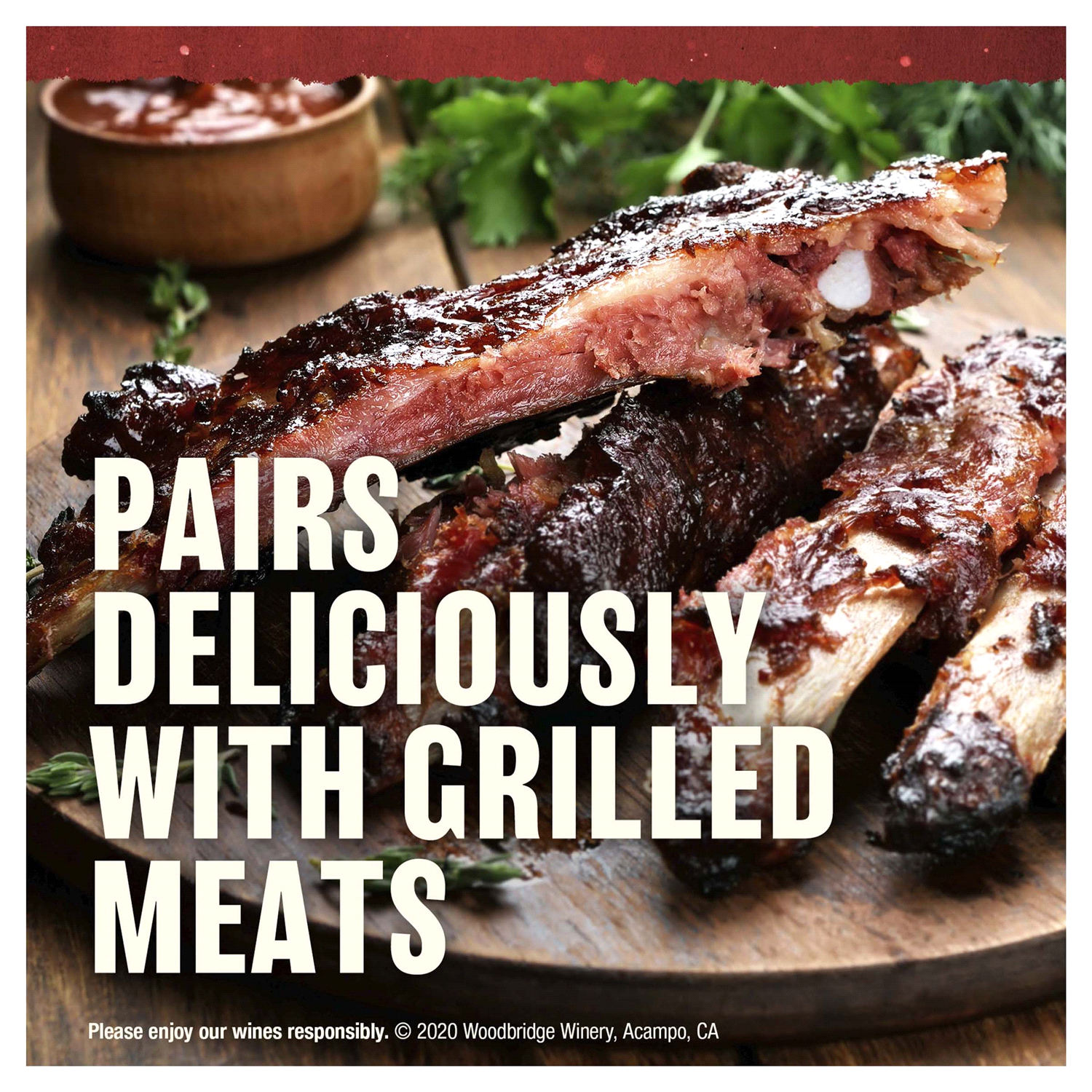 slide 4 of 5, Woodbridge by Robert Mondavi Cabernet Sauvignon Red Wine, 1.5 l