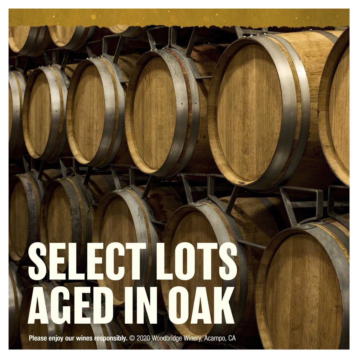 slide 5 of 5, Woodbridge by Robert Mondavi Chardonnay White Wine, 1.5 l