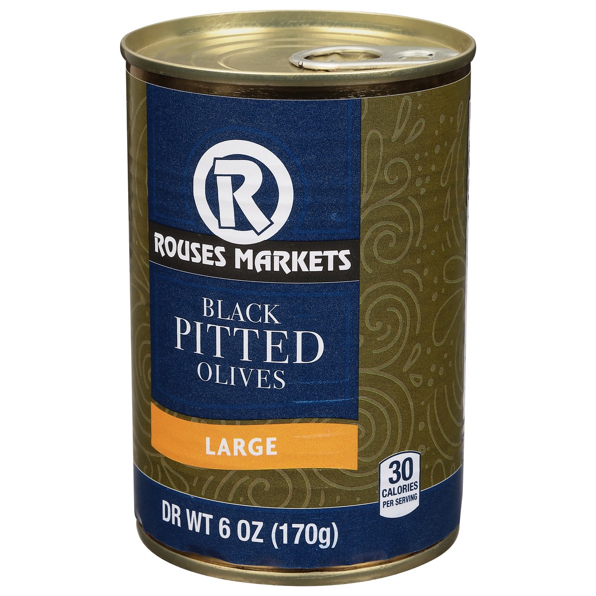 slide 9 of 11, Rouses Markets Pitted Black Olives Large 6 oz, 6 oz
