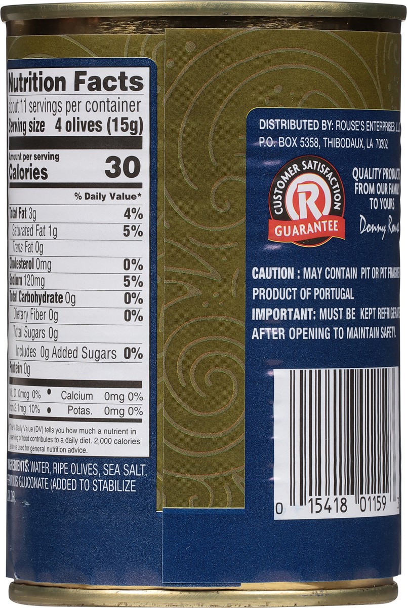 slide 3 of 11, Rouses Markets Pitted Black Olives Large 6 oz, 6 oz