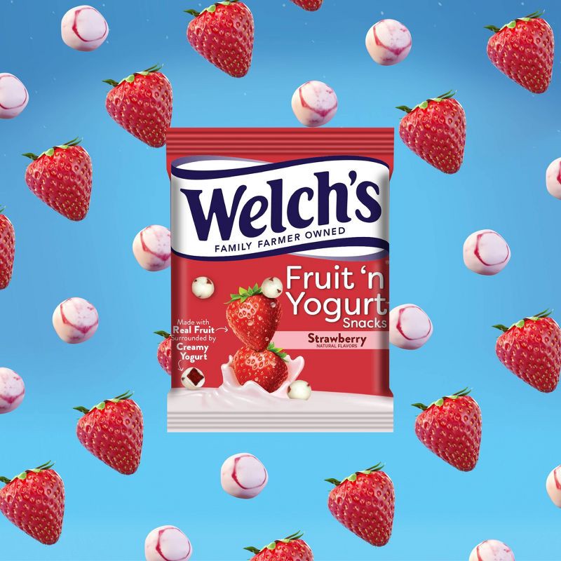 slide 5 of 5, Welch's Strawberry Fruit 'n Yogurt Snacks - 5.6oz/8ct, 8 ct; 5.6 oz