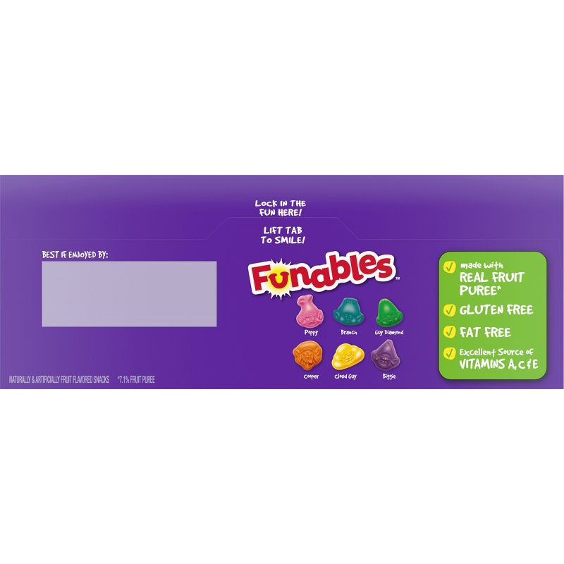 slide 3 of 3, Funables Trolls Fruit Snacks - 17.6oz/22ct, 22 ct; 17.6 oz