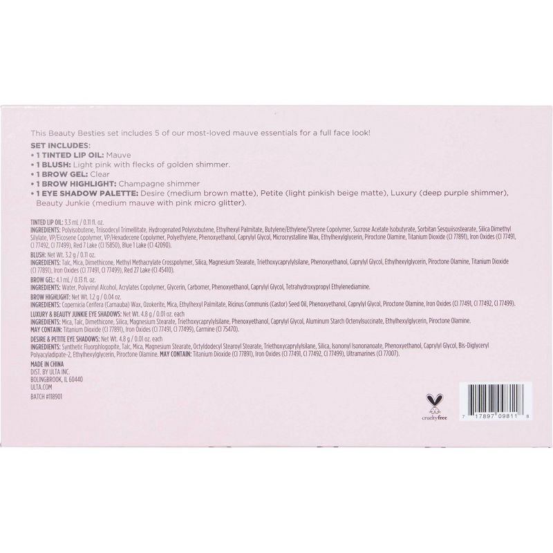 slide 3 of 3, Ulta Beauty Collection Beauty Besties Cosmetic Set - Mauve Edition - 5ct - Ulta Beauty, 5 ct