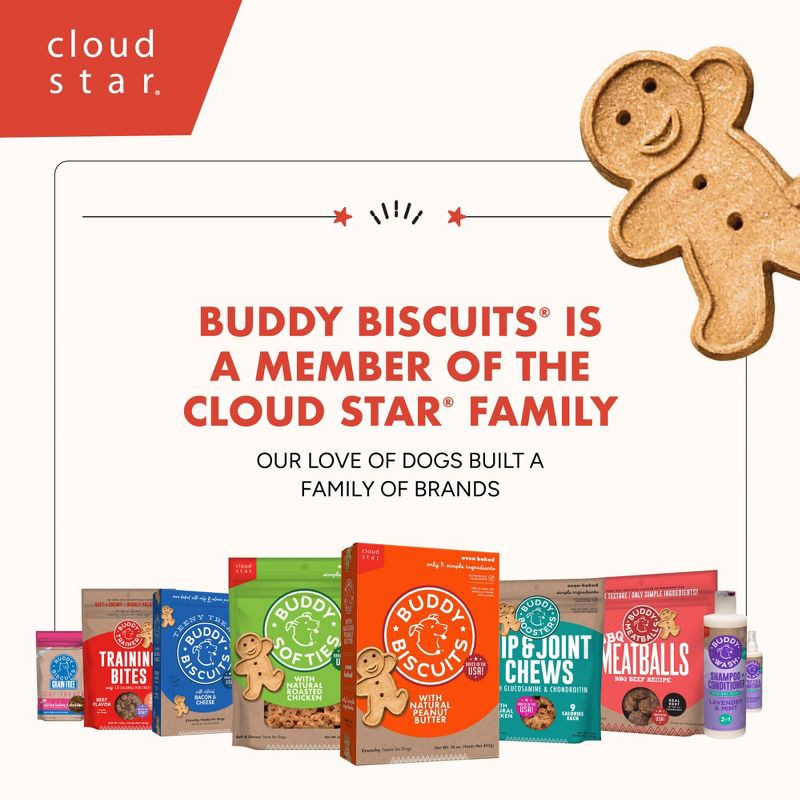 slide 10 of 11, Buddy Biscuits Trainers Training Bites Beef Flavored Chewy Dog Treats - 10oz, 10 oz