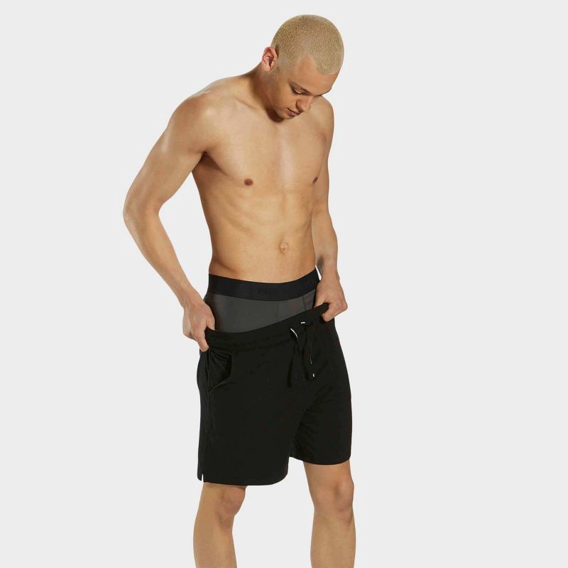 slide 6 of 11, Pair of Thieves Men's Hustle Outdoor Boxer Briefs 2pk - Blue/Gray M: Lightweight Nylon-Spandex Knit, Full Waistband Elastic, 2 ct