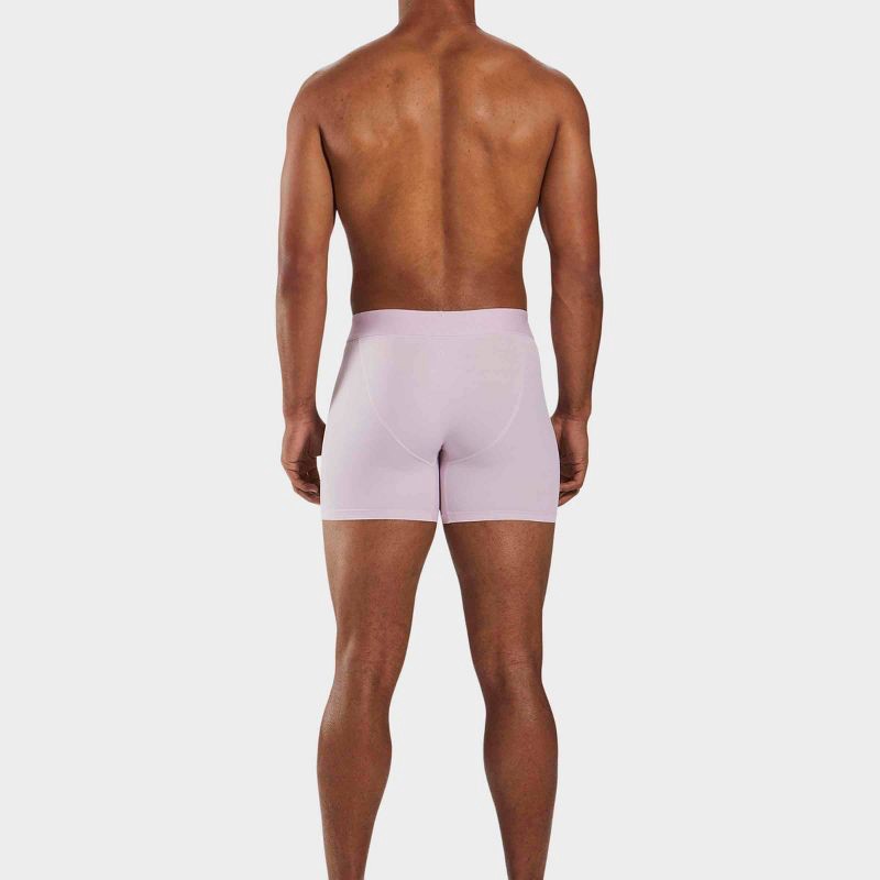 slide 10 of 10, Pair of Thieves Men's Hustle Boxer Briefs 2pk - Navy/Lavender S: Lightweight Knit, Full Waistband Elastic, 2 ct