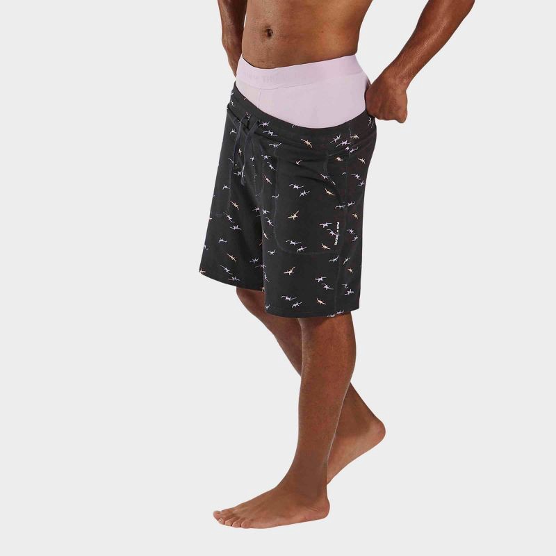 slide 9 of 10, Pair of Thieves Men's Hustle Boxer Briefs 2pk - Navy/Lavender M: Lightweight Knit Underwear, Full Waistband Elastic, Medium, 2 ct