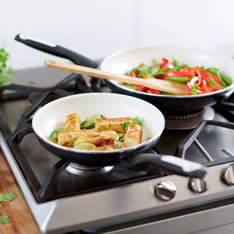 Greenpan Rio 3pk (7, 9.5 & 11) Ceramic Nonstick Frypan Set