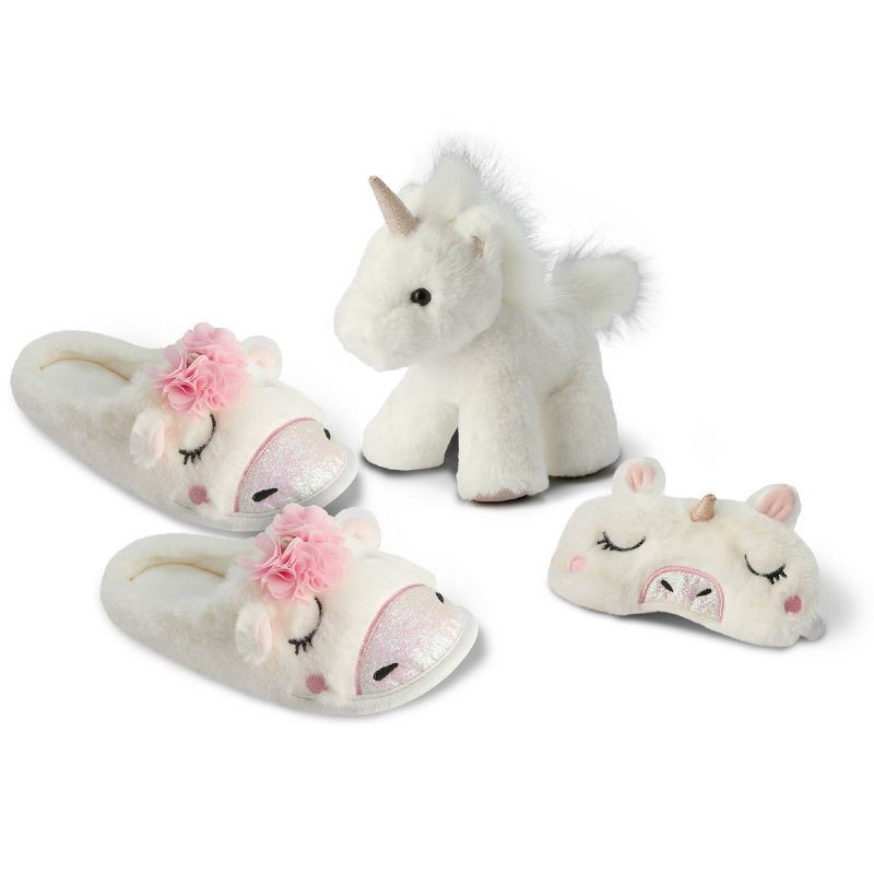 slide 3 of 5, FAO Schwarz Unicorn Dreams Cozy Comfort Set, 1 ct