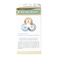 slide 3 of 13, Nature's Bounty Active Mind 1000 Mg Of Cognizin With Caffeine Ltheanine Caplets, 60 ct