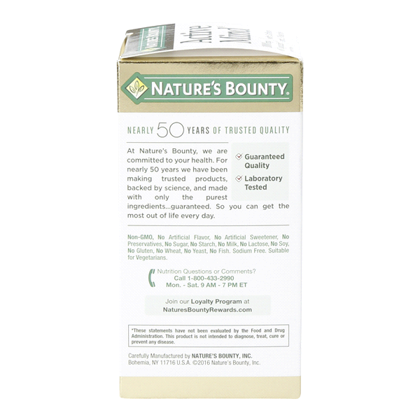 slide 12 of 13, Nature's Bounty Active Mind 1000 Mg Of Cognizin With Caffeine Ltheanine Caplets, 60 ct