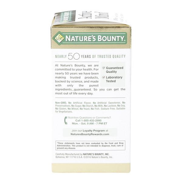 slide 6 of 13, Nature's Bounty Active Mind 1000 Mg Of Cognizin With Caffeine Ltheanine Caplets, 60 ct