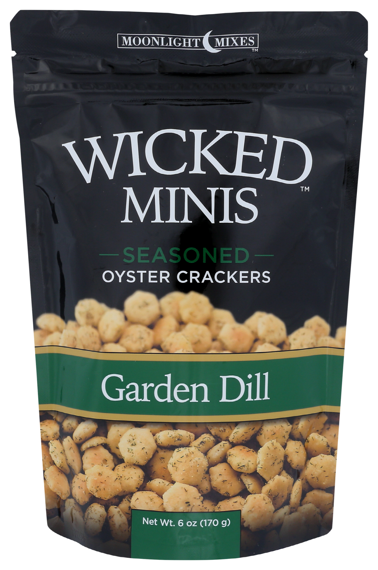 slide 1 of 2, Wicked Minis Seasoned Garden Dill Snacking Crackers 6 oz, 6 oz