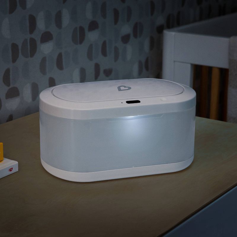 slide 3 of 7, Munchkin Touch Free Baby Wipe Warmer with Nightlight, 1 ct