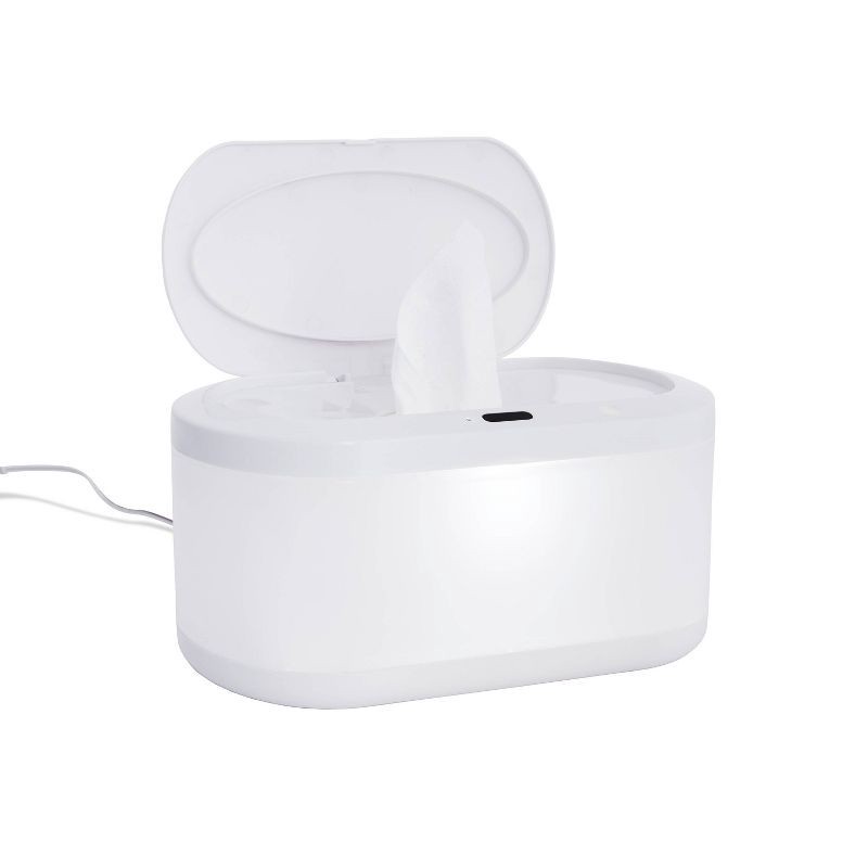 slide 4 of 7, Munchkin Touch Free Baby Wipe Warmer with Nightlight, 1 ct