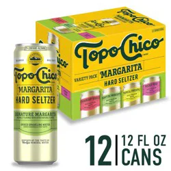 Topo Chico Hard Seltzer Topo Chico Margarita Seltzer Cans - 12pk/12 fl oz Cans