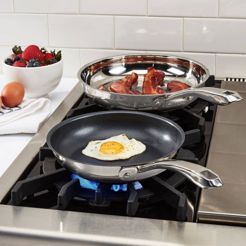 This Cuisinart Stainless Nonstick Skillet Is on Sale at