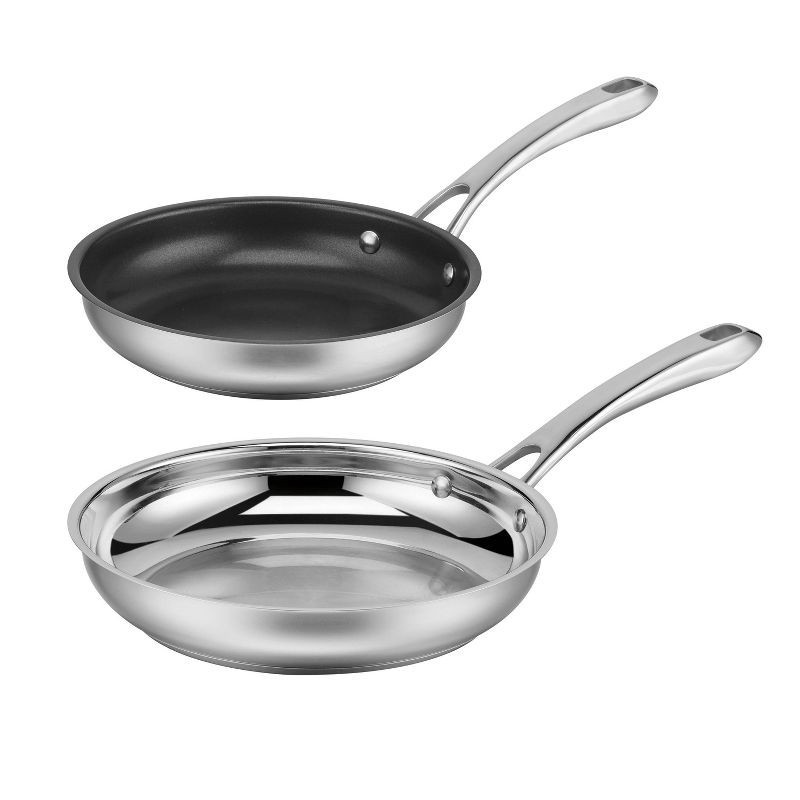 Cuisinart Stainless Steel Multiply 10” Nonstick Skillet Silicone