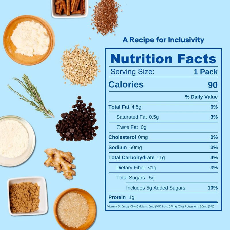 slide 4 of 8, Partake Crunchy Mini Chocolate Chip Cookie Snack Packs - 6.7oz/10ct, 6.7 oz, 10 ct