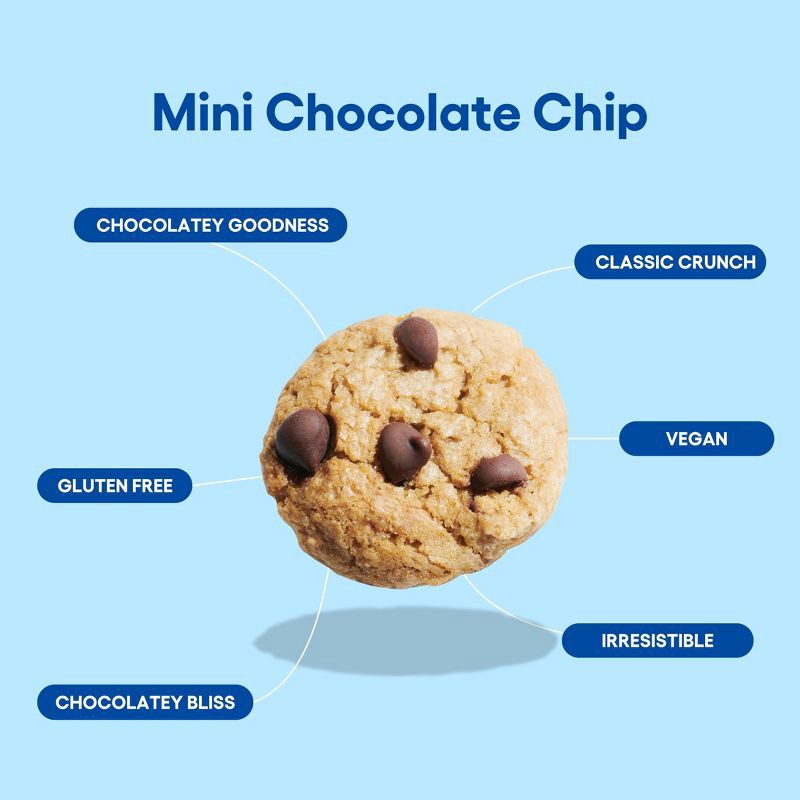 slide 6 of 8, Partake Crunchy Mini Chocolate Chip Cookie Snack Packs - 6.7oz/10ct, 6.7 oz, 10 ct