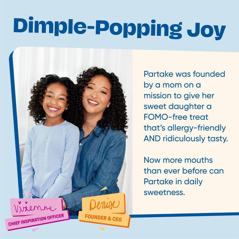 slide 10 of 10, Partake Crunchy Mini Chocolate Chip Cookie Snack Packs - 6.7oz/10ct, 6.7 oz, 10 ct