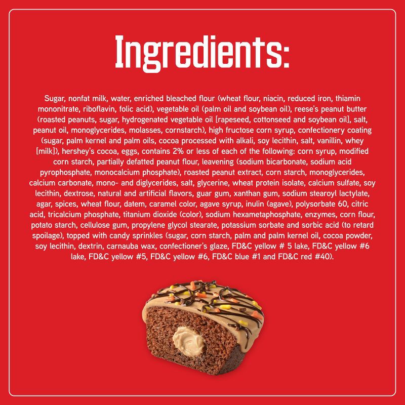 slide 7 of 10, Mrs. Freshley's Deluxe Reese's Peanut Butter Flavored Cupcakes - 6ct, 6 ct