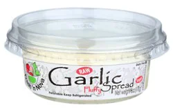 Fresh N Nova Raw Garlic Fluffy Spread - 6 Oz