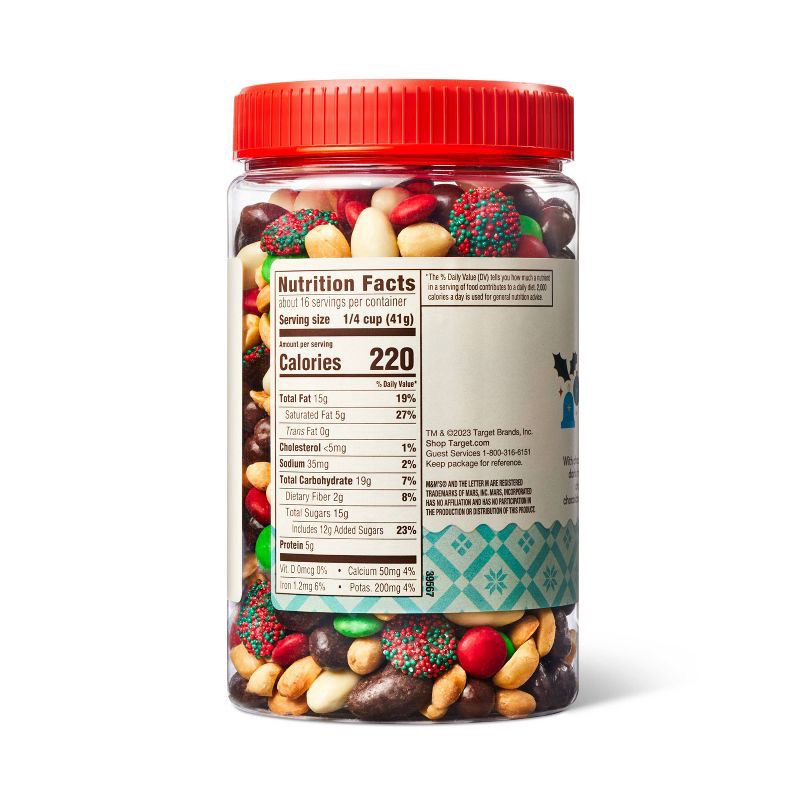 slide 3 of 4, Christmas Jingle Blend Indulgent Snack Mix - 23oz - Favorite Day™, 23 oz