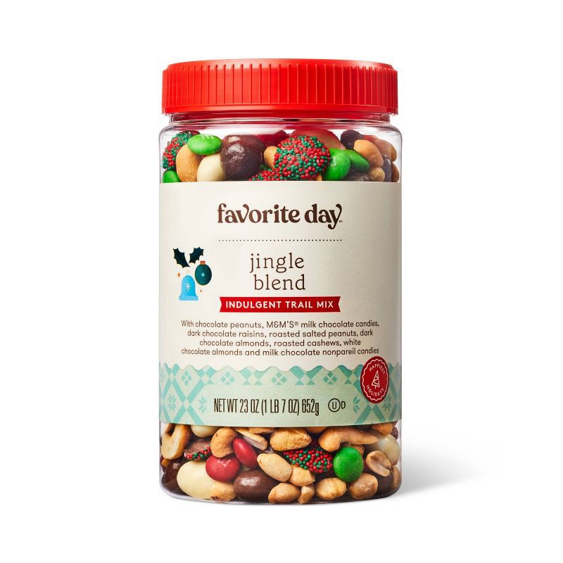 slide 1 of 4, Christmas Jingle Blend Indulgent Snack Mix - 23oz - Favorite Day™, 23 oz