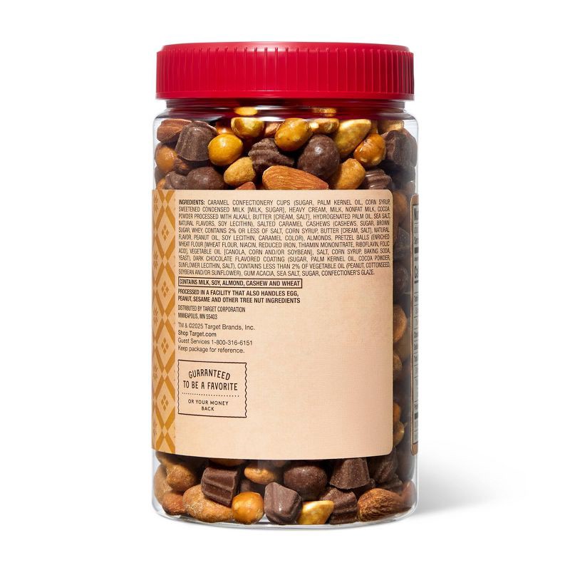 slide 2 of 3, Christmas Salted Caramel Indulgent Trail Mix - 19oz - Favorite Day™, 19 oz