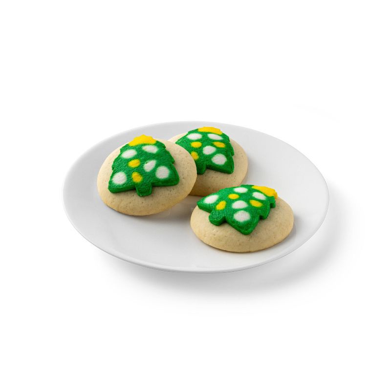 slide 3 of 3, Christmas Tree Frosted Cookies - 13.1oz/10ct - Favorite Day™, 13.1 oz, 10 ct