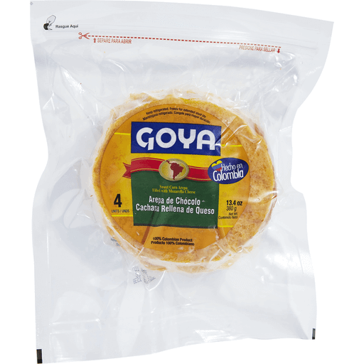 slide 1 of 1, Goya Arepas De Chocolo C/Queso, 13.4 oz