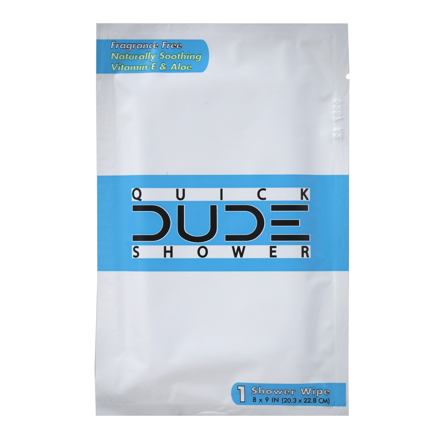 slide 1 of 1, Dude Shower Body Wipe, 1 ct