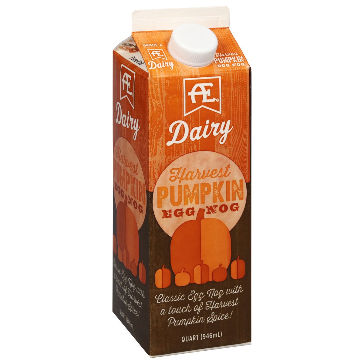 slide 8 of 9, Anderson Erickson Dairy Harvest Pumpkin Egg Nog 946 ml, 946 ml