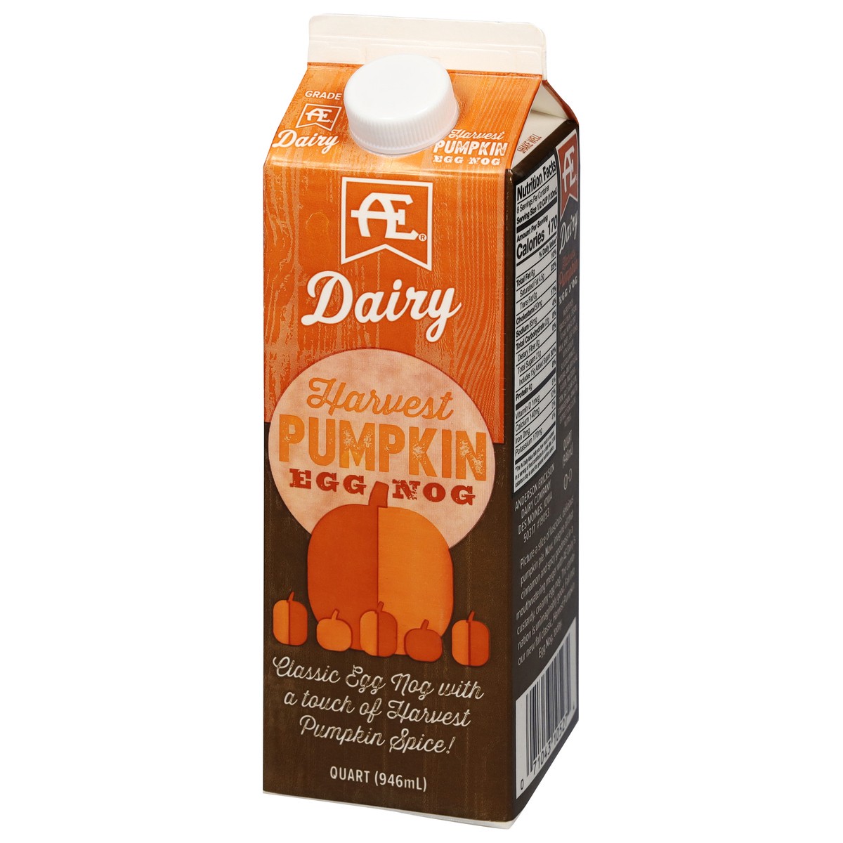 slide 3 of 9, Anderson Erickson Dairy Harvest Pumpkin Egg Nog 946 ml, 946 ml