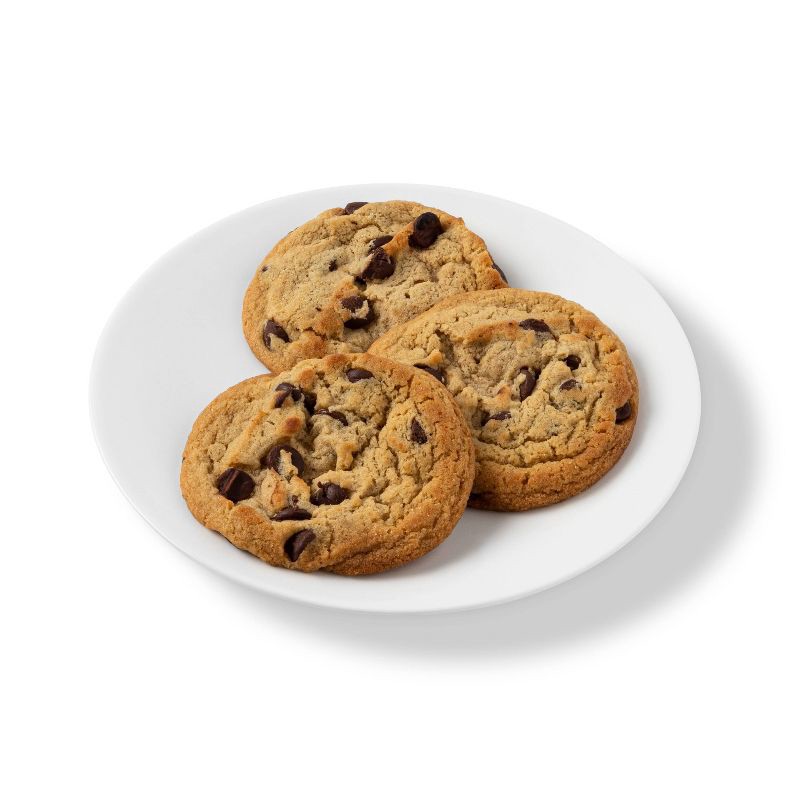 slide 3 of 4, Chocolate Chip Cookies - 16ct/22.4oz - Favorite Day™, 16 ct; 22.4 oz