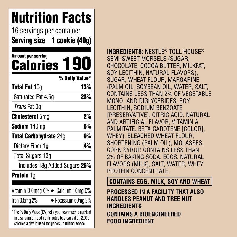 slide 4 of 4, Chocolate Chip Cookies - 16ct/22.4oz - Favorite Day™, 16 ct; 22.4 oz
