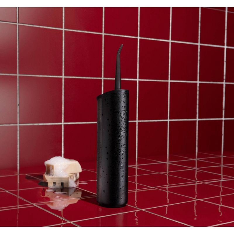 slide 5 of 14, quip Cordless Rechargeable 2-Pressure Modes Metal Countertop Water Flosser, 1 ct