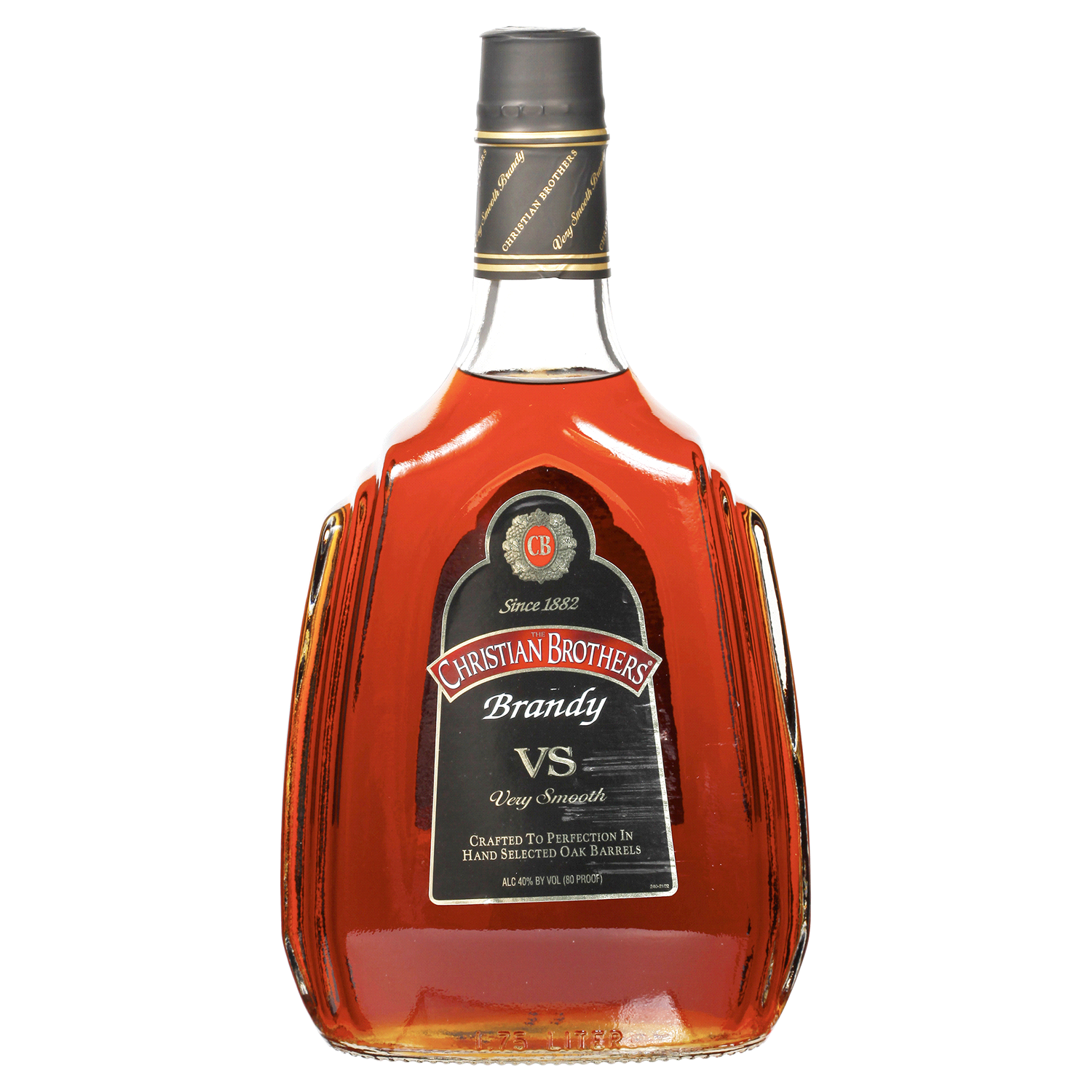 slide 1 of 2, Cb Vineyards The Christian Brothers Brandy Vs, 1.75 liter