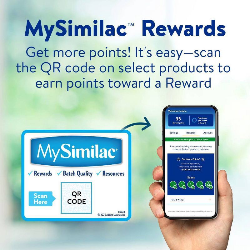 slide 14 of 14, Similac 360 Total Care Non-GMO Infant Formula Powder - 30.8oz, 30.8 oz