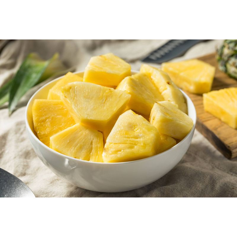 slide 2 of 4, Crazy Fresh Cut Pineapple Chunks - 28oz, 28 oz