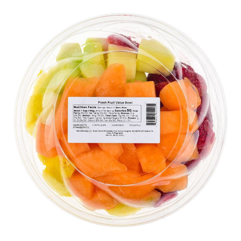 slide 3 of 3, Crazy Fresh Fresh Fruit Value Bowl - 3lb, 3 lb