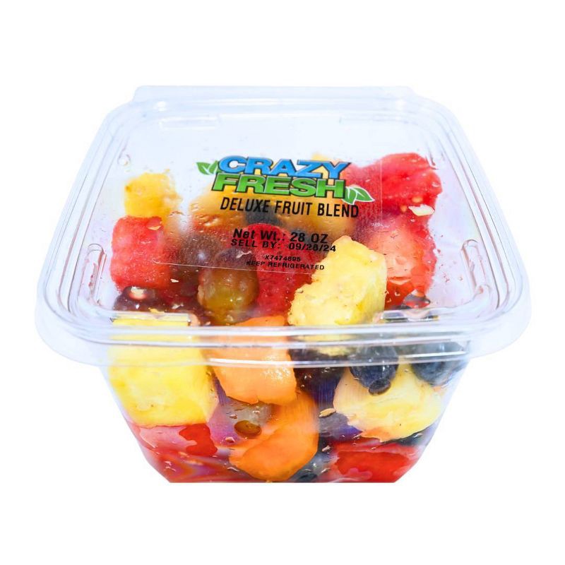 slide 6 of 6, Crazy Fresh Deluxe Fruit Bowl - 28oz, 28 oz