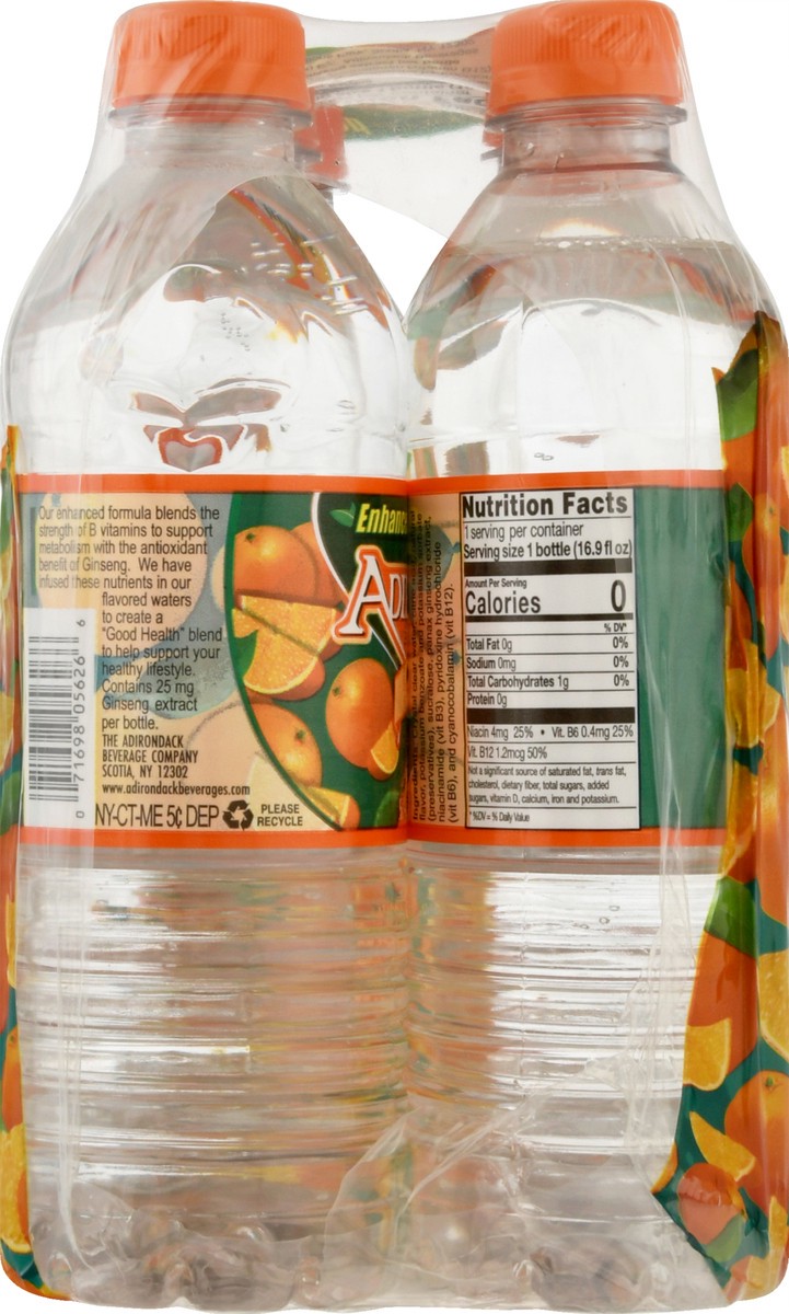 slide 3 of 13, Adirondack Orange Flavored Spring Water- 101.4 fl oz, 101.4 fl oz