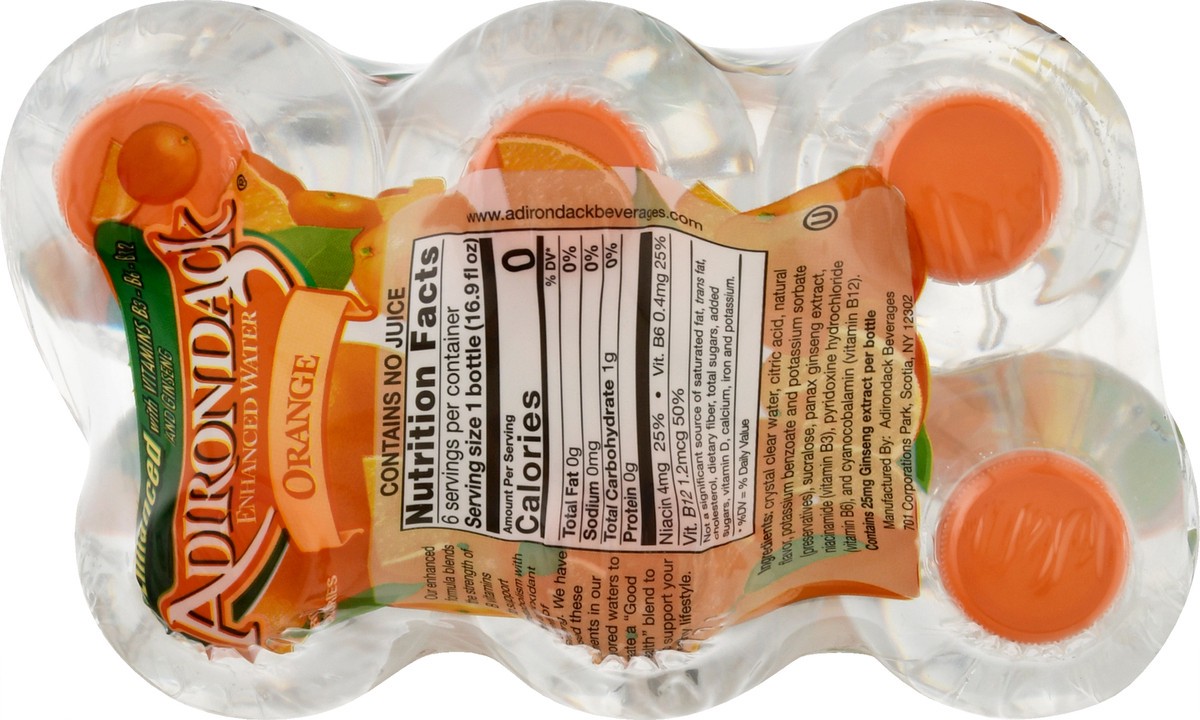 slide 2 of 13, Adirondack Orange Flavored Spring Water- 101.4 fl oz, 101.4 fl oz