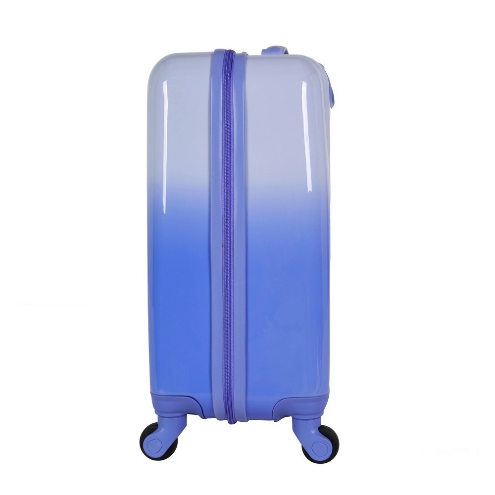 slide 7 of 10, Crckt Kids' Hardside Carry On Spinner Suitcase - Blue Ombre, 1 ct
